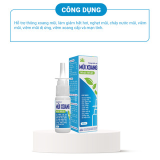 Dung Dịch Xịt Mũi Xoang Nhất Nhất
