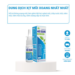 Dung Dịch Xịt Mũi Xoang Nhất Nhất