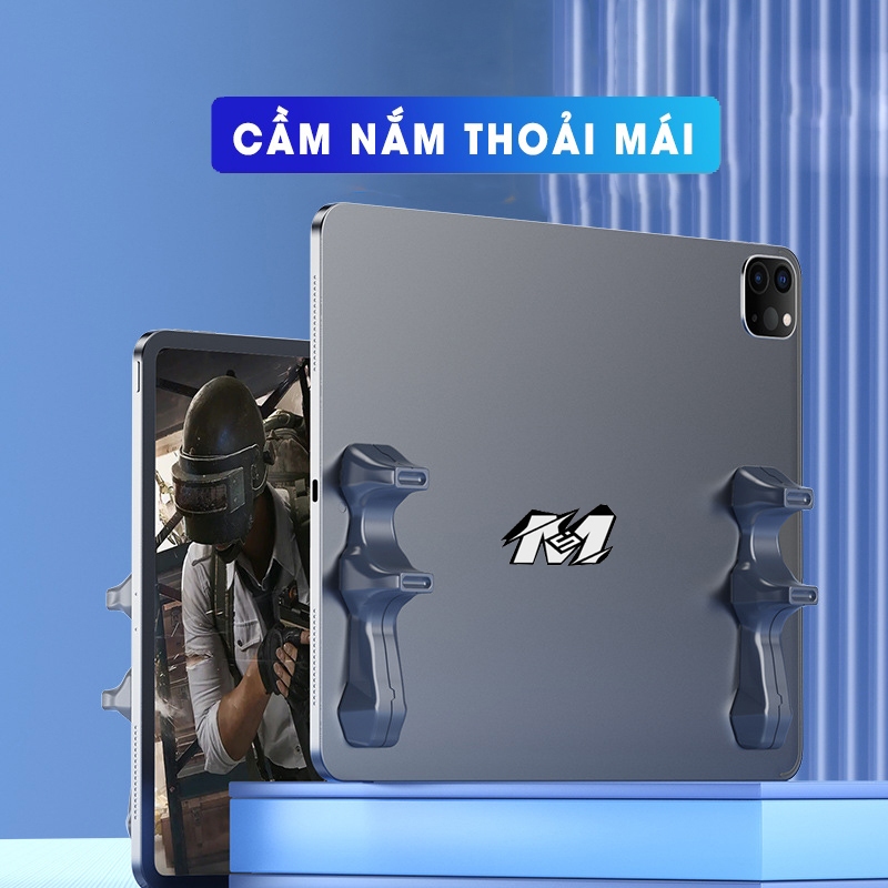 Tay cầm ipad, giá đỡ máy tính bảng tablet chơi game PUBG,FF, Liên quân,…Thiết kế công thái học kiểu gaming mới 2024