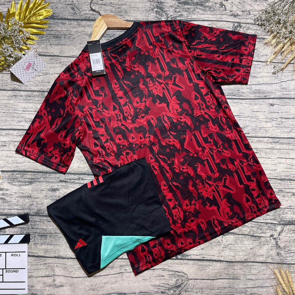 Bộ Quần Áo bóng đá/Quần Áo Đá Banh CLB MU Training 23/24 - Vải Gai Thái Chuẩn Thi Đấu