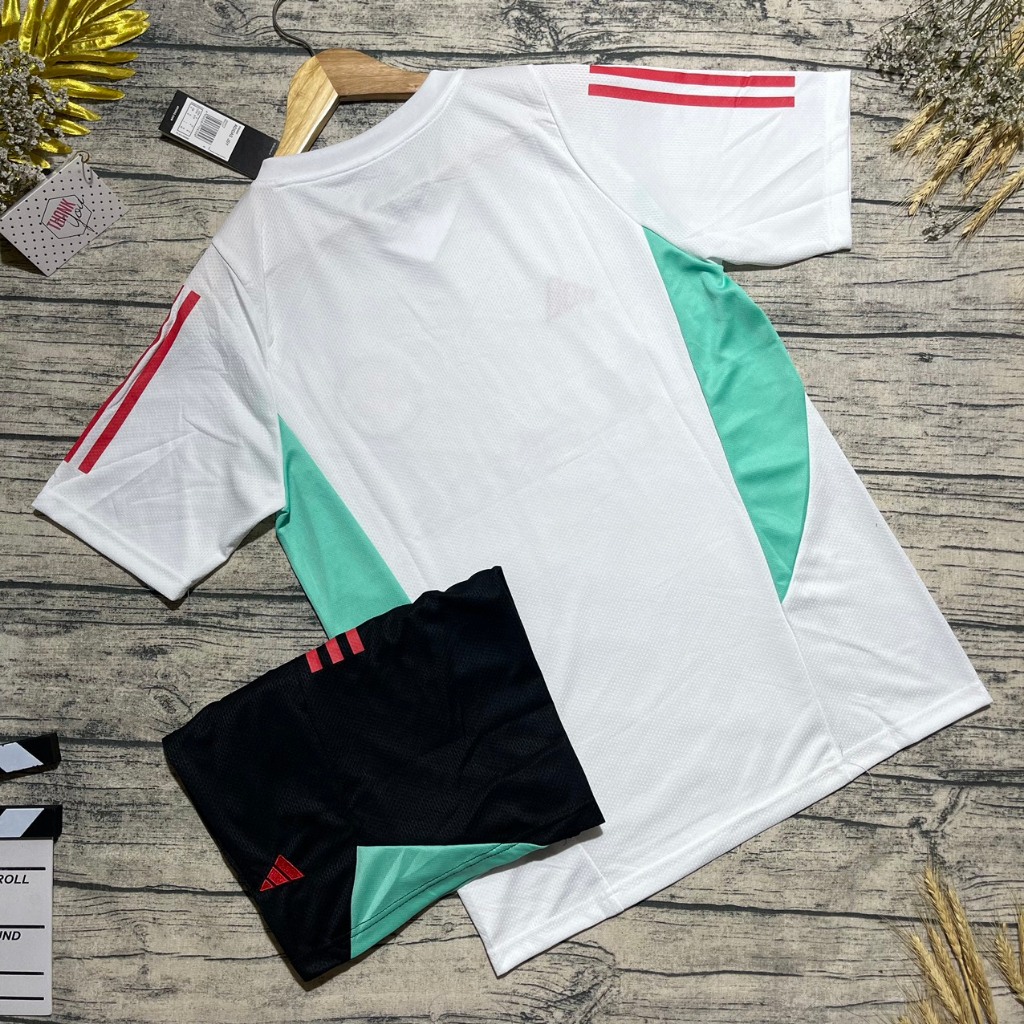 Bộ Quần Áo bóng đá/Quần Áo Đá Banh CLB MU Training 23/24 - Vải Gai Thái Chuẩn Thi Đấu