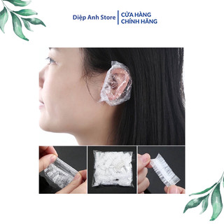 Bịch 100 cái bao trùm vành tai chống nước nhuộm tóc