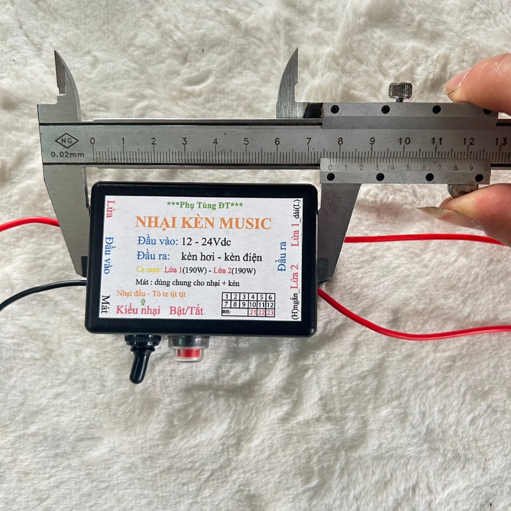 Nhại còi 3 chế độ pro music, nhại còi 3 chế độ  bảo hành 3 tháng.