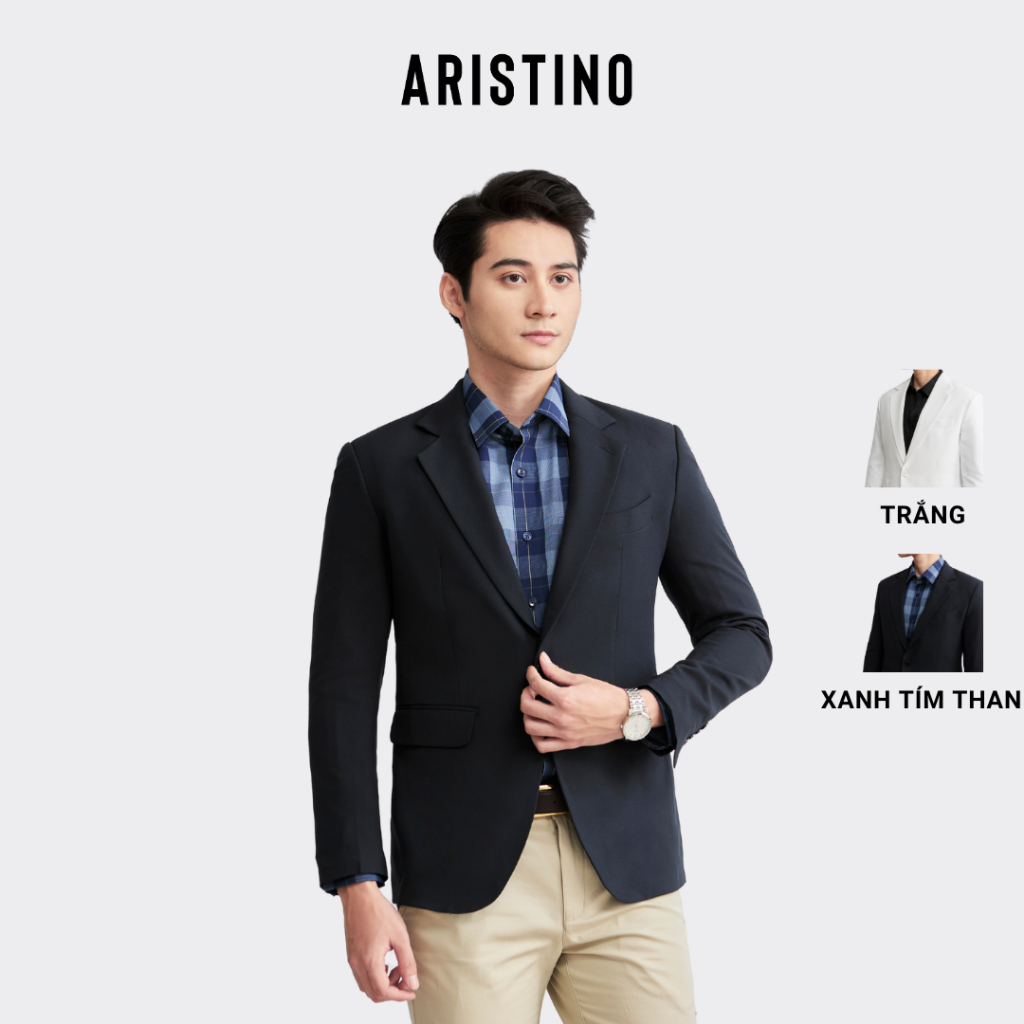 Áo blazer ARISTINO phom Premio phù hợp mọi dáng người, thiết kế lịch lãm, gam màu trẻ trung, lịch sự - ABZ00502