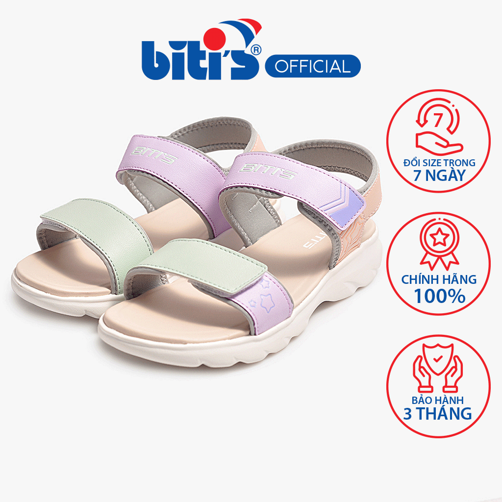 Sandal Eva Phun Bé Gái Biti's BEG001700TIM