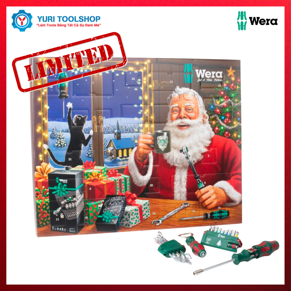Bộ Dụng Cụ Giáng Sinh Wera Advent Canlendar - 05136605001