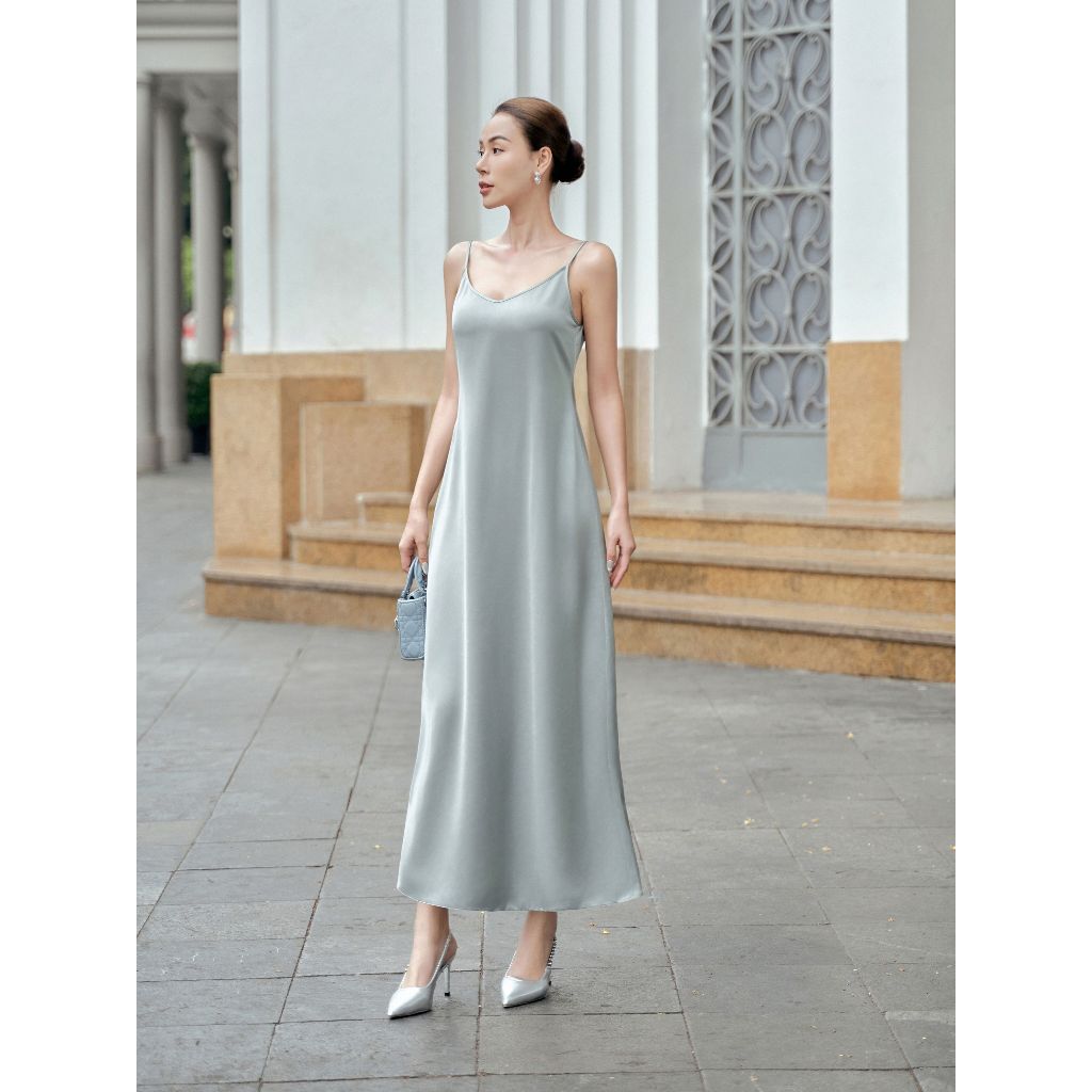 Đầm ren dài Mauve Darling dress (size hết hàng không restock thêm)