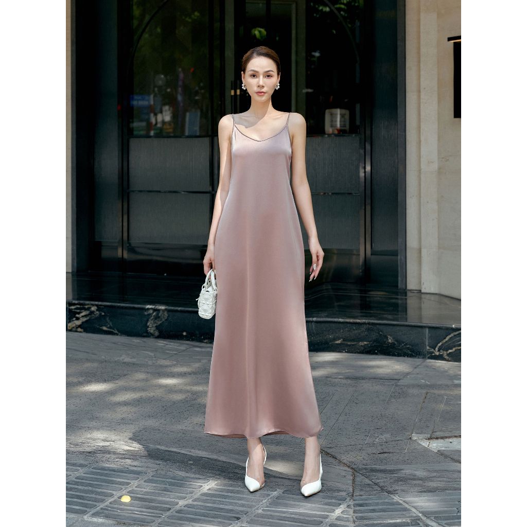 Đầm ren dài Mauve Darling dress (size hết hàng không restock thêm)