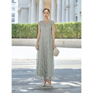 Đầm ren dài Mauve Darling dress (màu/size hết hàng không restock)