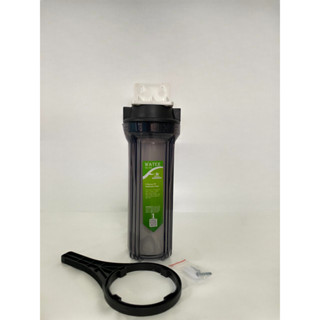 Bộ lọc nước sinh hoạt, bộ lọc thô ly đơn 10 inch Trong( ren phi 21)