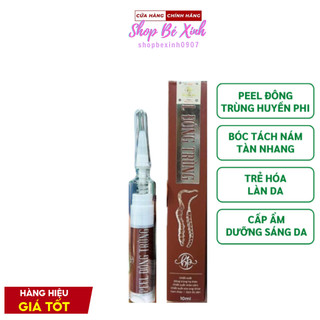 Peel nám đông trùng Huyền Phi bóc tách nám tàn nhang thâm sạm nách trẻ hóa cấp ẩm dưỡng sáng da 10ml