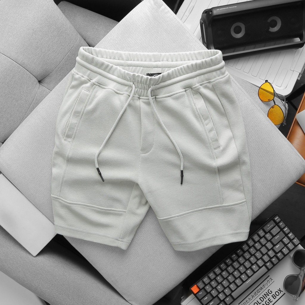 Quần short thun Sgimstudio New Basic, quần đùi nam dệt mắt  Pique cao cấp, siêu co giãn