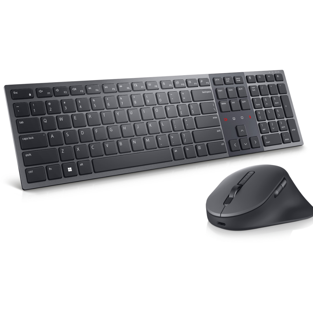 Bàn Phím Chuột Không Dây Dell KM900 - Hàng Chính Hãng - BH 1 năm - Có Xuất VAT