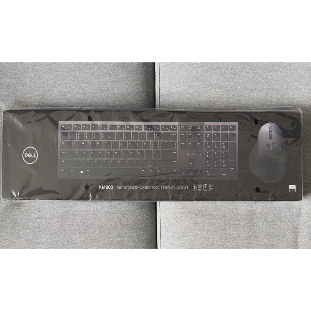 Bàn Phím Chuột Không Dây Dell KM900 - Hàng Chính Hãng - BH 1 năm - Có Xuất VAT