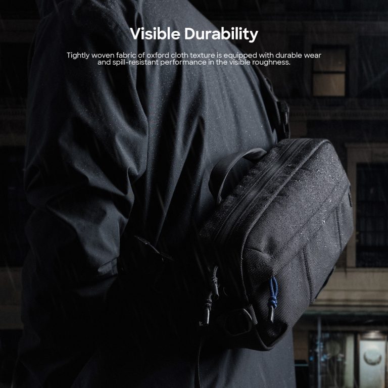 Túi đeo chéo Tomtoc Wander -T26 Steam Deck – Rog Ally Daily Sling Black – T26S1D1 chính hãng