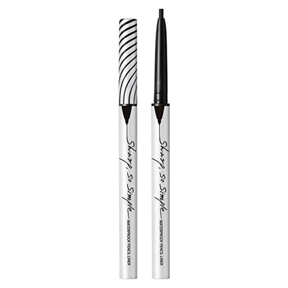 Chì kẻ mắt Clio Sharp So Simple Waterproof Pencil Liner dạng sáp 0.65ml - Mibebe