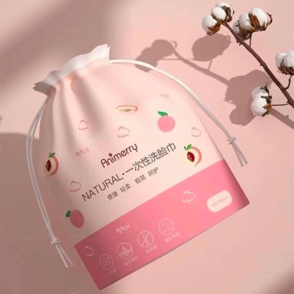 Khăn Mặt Khô Animerry Dùng 1 Lần Siêu Mềm Dai 100% Cotton