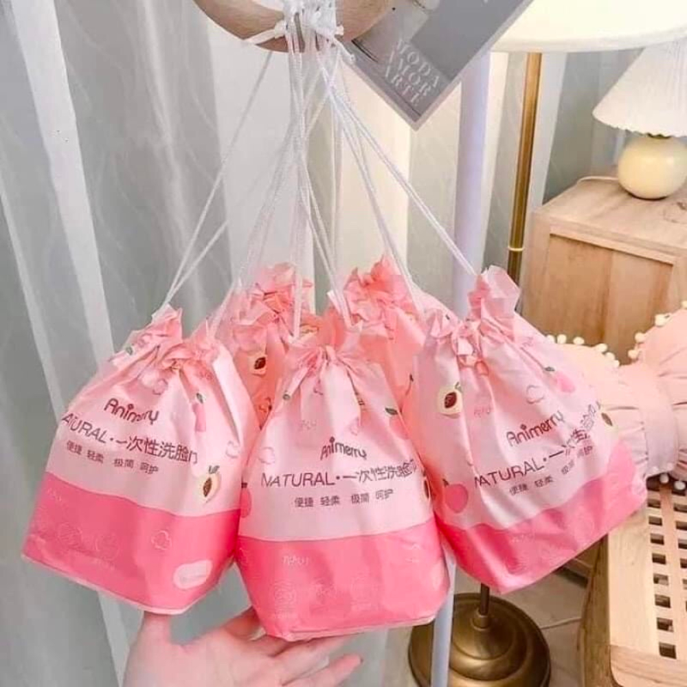 Khăn Mặt Khô Animerry Dùng 1 Lần Siêu Mềm Dai 100% Cotton