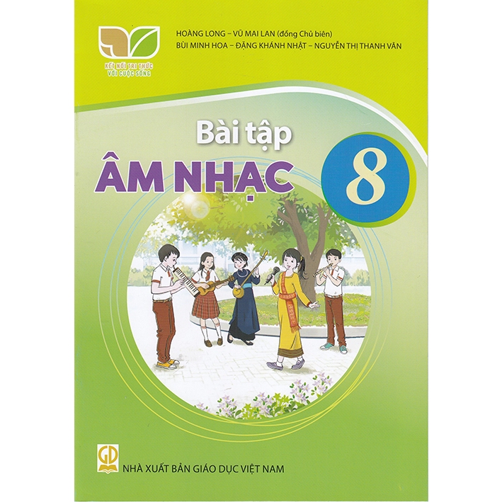 Sách - Bài tập Âm nhạc 8 (Kết nối tri thức với cuộc sống)