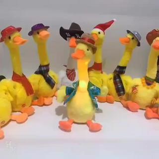 Đồ chơi vịt nhồi bông biết nhảy múa, hát nhạc Việt và nhại giọng nói loại mới nhất, kèm combo phụ kiện và sạc