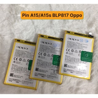 Pin oppo blp817 / a15 / a15s / a16 /a16k mới zin