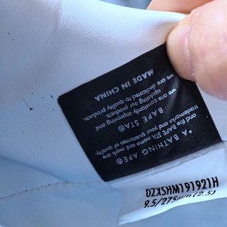 Giày sneaker ape bape star "grey black/royal blue/grey"