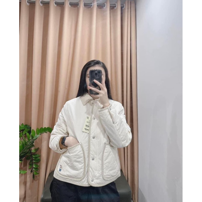 Áo khoác WHOAU chần bông authentic