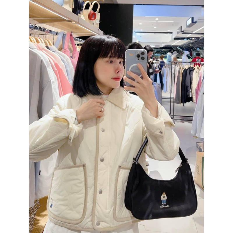 Áo khoác WHOAU chần bông authentic