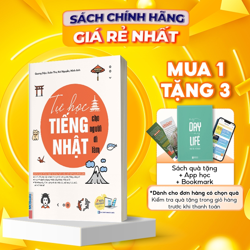 Sách - Tự Học Tiếng Nhật Cho Người Đi Làm - MCBooks