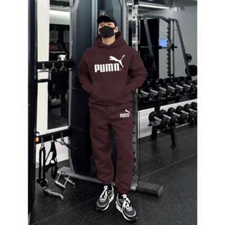 Set Bộ Thể Thao Hoodie Mũ 2 Lớp Áo Kèm Quần Nỉ Phối LOGO Sành Điệu Lịch Sự, Chất Liệu Nỉ Ngoại Dày Dặn ẤM Mùa Đông 2023