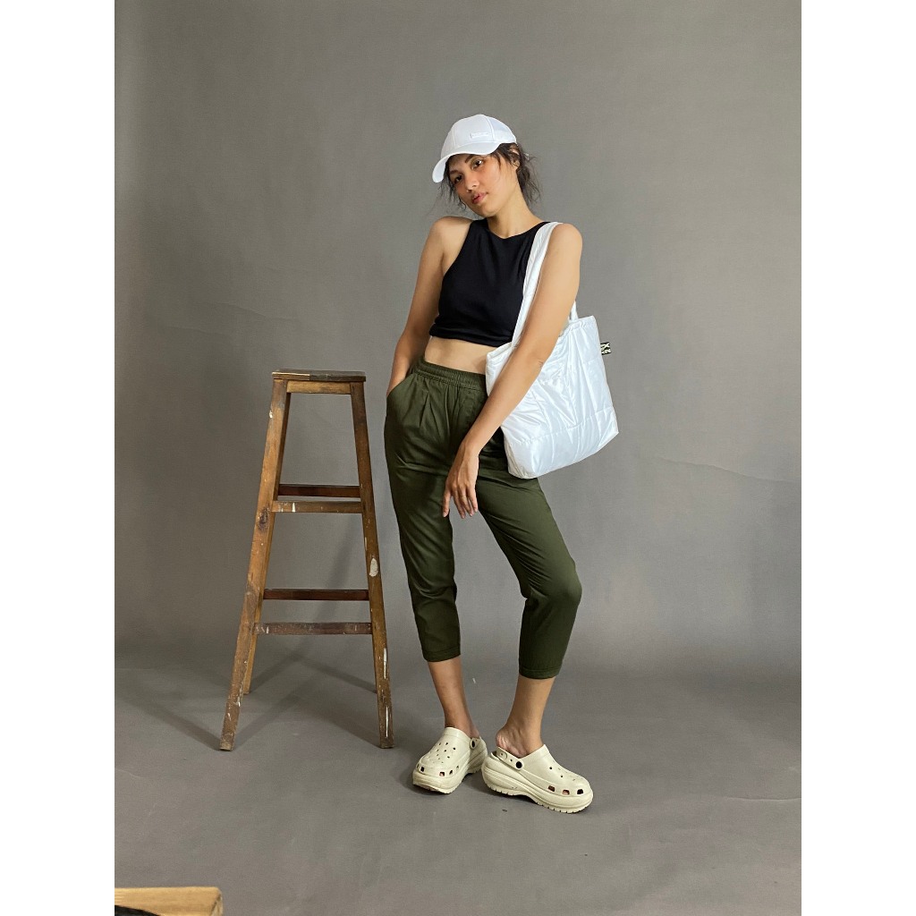 🌸 Hè xinh xẻo cùng chiếc quần BAGGY KAKI phong cách công sở, chất kaki cotton wash mềm phối sọc thun co giãn.