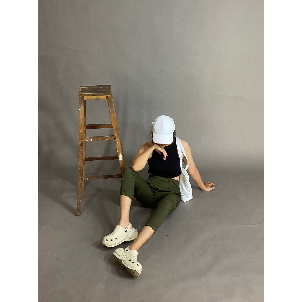 🌸 Hè xinh xẻo cùng chiếc quần BAGGY KAKI phong cách công sở, chất kaki cotton wash mềm phối sọc thun co giãn.