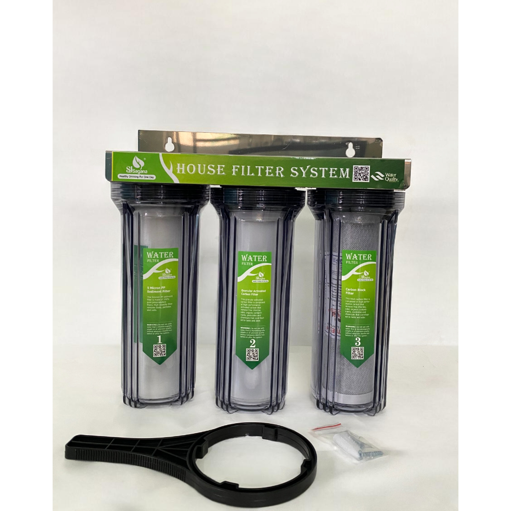 Bộ lọc sinh hoạt 3 cấp 10in 3 trong