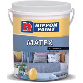  Sơn Nước Nippon MATEX Nội Thất 5kg Nhiều Màu Dùng Sơn Tường Nhà Sơn Phòng Trang Trí Phòng Decor Phòng Ngủ Đẹp Như Ý 