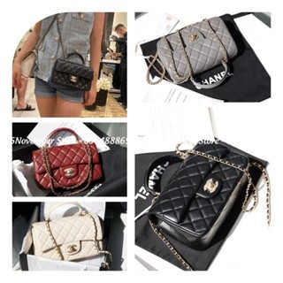 Túi sách c h a .n e l top size :20cm màu sắc: 4 màu