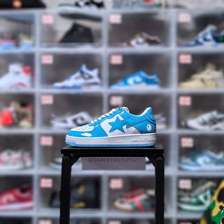 Giày sneaker ape bape star "unc blue/orange/green"