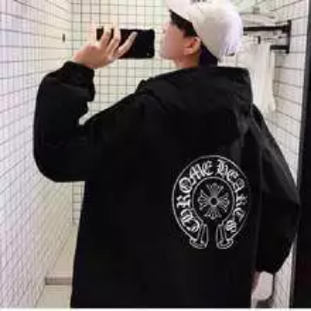 Áo Hoodie Zip UNISEX , Áo Hoodie Nỉ Crome Chữ Thập In 5D Siêu HOT N02