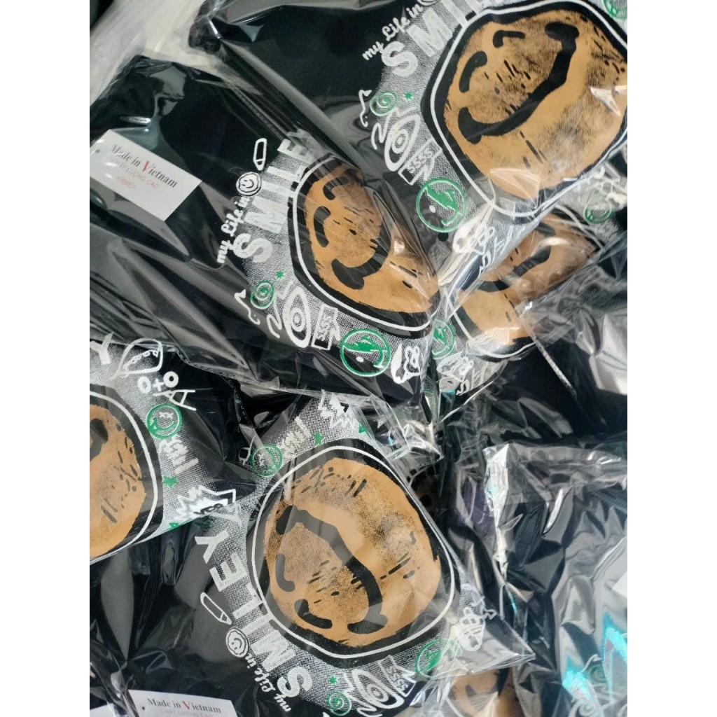 Áo Sweater Nỉ , Áo Cổ Tròn UNISEX Mặc Đôi Nam Nữ Chất Nỉ Dày Dặn SMILEY Mặt Cười Siêu HOT N05