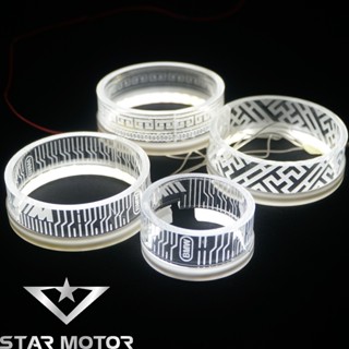 Vòng thiên thần khắc hoạ tiết 3D trang trí dành cho bi cầu 3.0