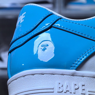 Giày sneaker ape bape star "unc blue/orange/green"