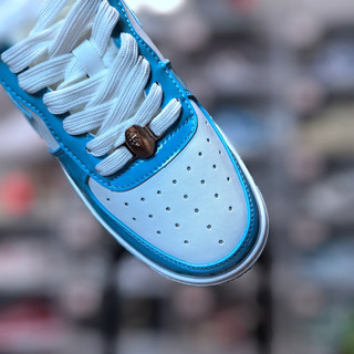 Giày sneaker ape bape star "unc blue/orange/green"