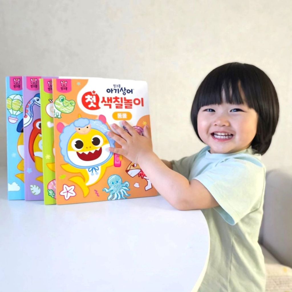 SÁCH TÔ MÀU PINKFONG BABYSHARK CHẤT LIỆU CAO CẤP DÀNH CHO BÉ