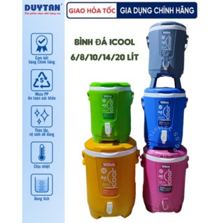  TBA SHOP Bình đá giữ nhiệt iCool Nhiều Dung Tích - Thùng Đá Nhựa Duy Tân