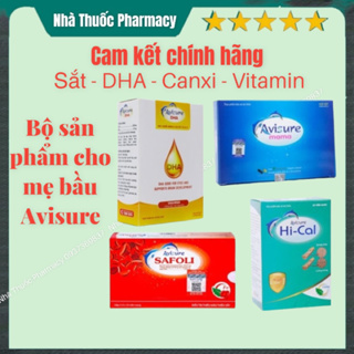 Chính hãng Bộ sản phẩm Avisure cho mẹ bầu Avisure mama + Avisure Dha +