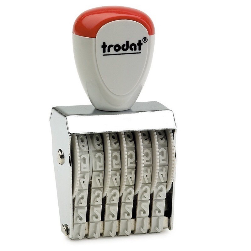 Dấu 6 số 7mm Trodat