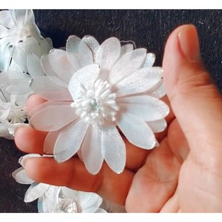 set 10 hoa voan size 7-8cm