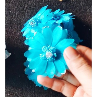set 10 hoa voan size 7-8cm