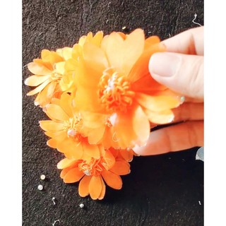 set 10 hoa voan size 7-8cm