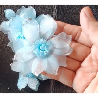 set 10 hoa voan size 7-8cm