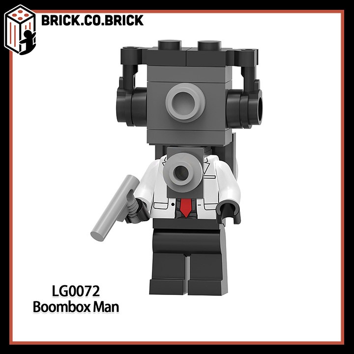 Toilet Man Mô hình Đồ chơi Giám Sát Man Series Super Titan  Lắp ráp Nhân vật  Truyền Hình Người Lắp Ráp LG1010
